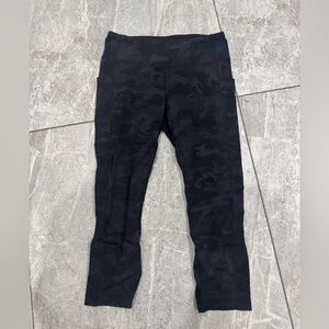 Lululemon Camo Cropped Leggings